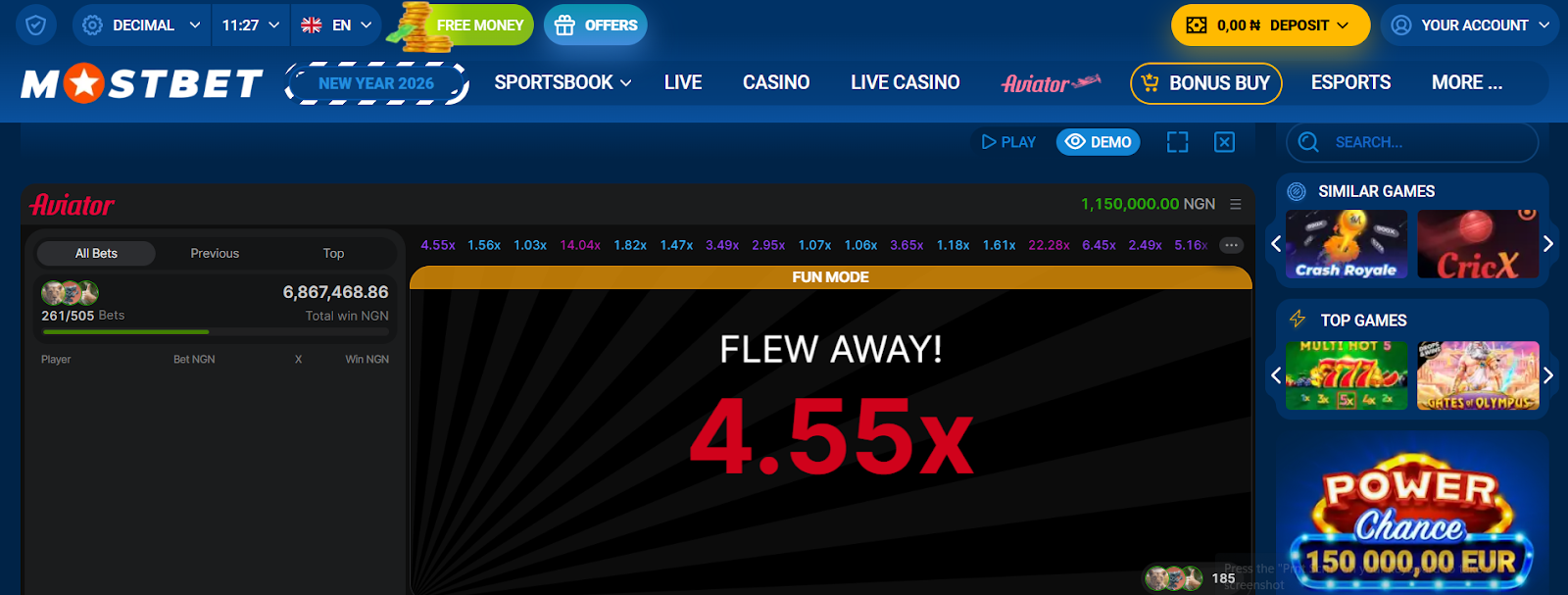 Mostbet Aviator Game