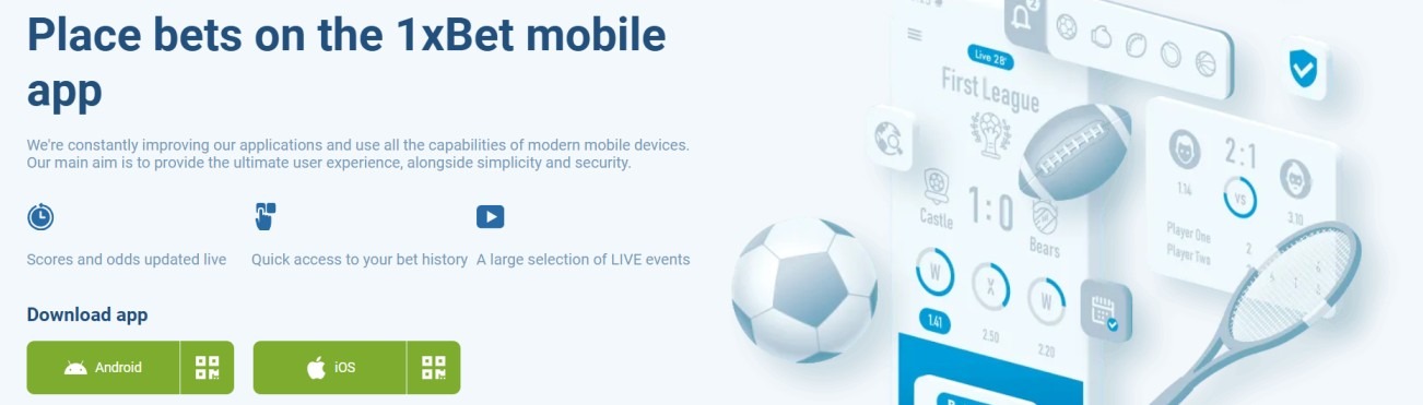 1XBet Mobile App